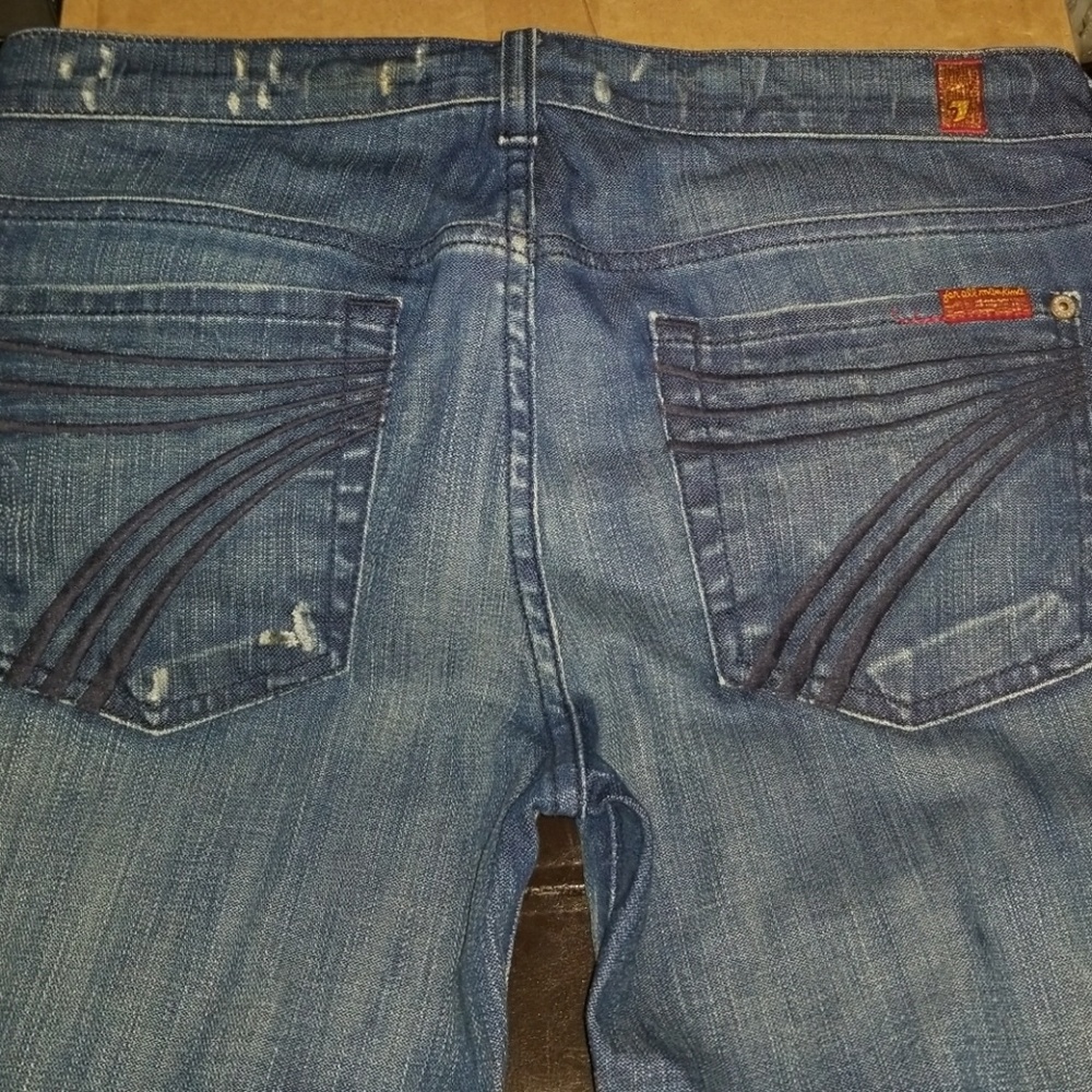 7 for all mankind (7FAM) Dojo Flare Capri's